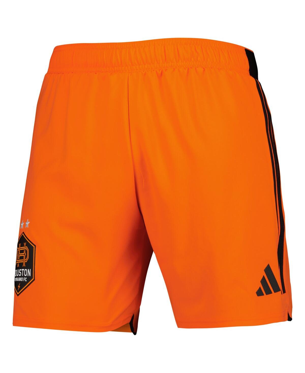 Adidas Men'sHouston Dynamo Fc 2023 Away Aeroready Authentic Shorts - Orange