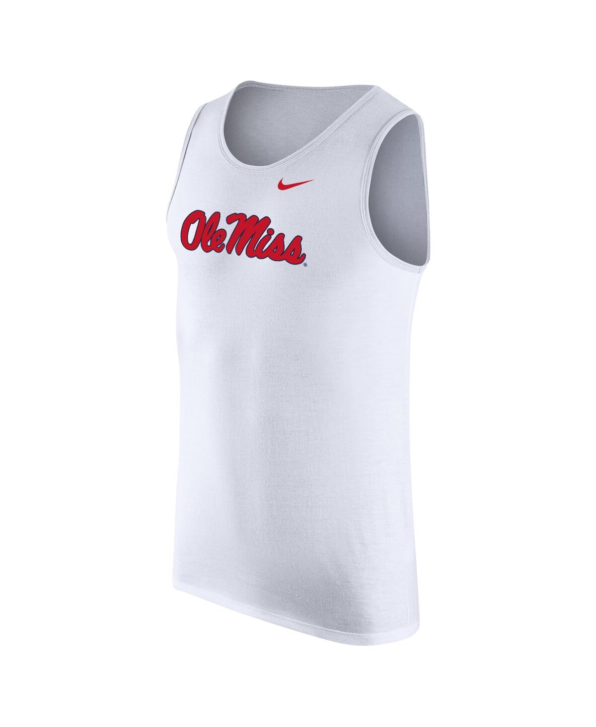 Nike Men'sOle Miss Rebels Tank Top - White