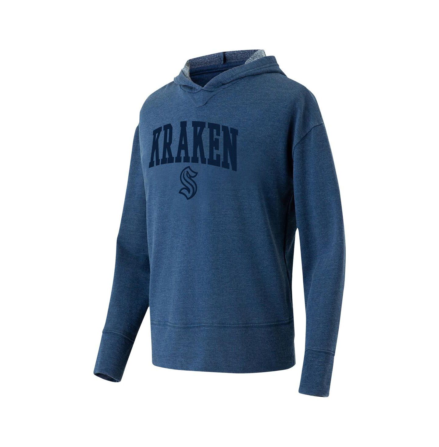 Женское худи Concepts Sport Deep Sea Navy Seattle Kraken Volley Pullover — фото 2