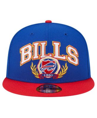Men's Royal/Red Buffalo Bills Team Establish 9FIFTY Snapback Hat