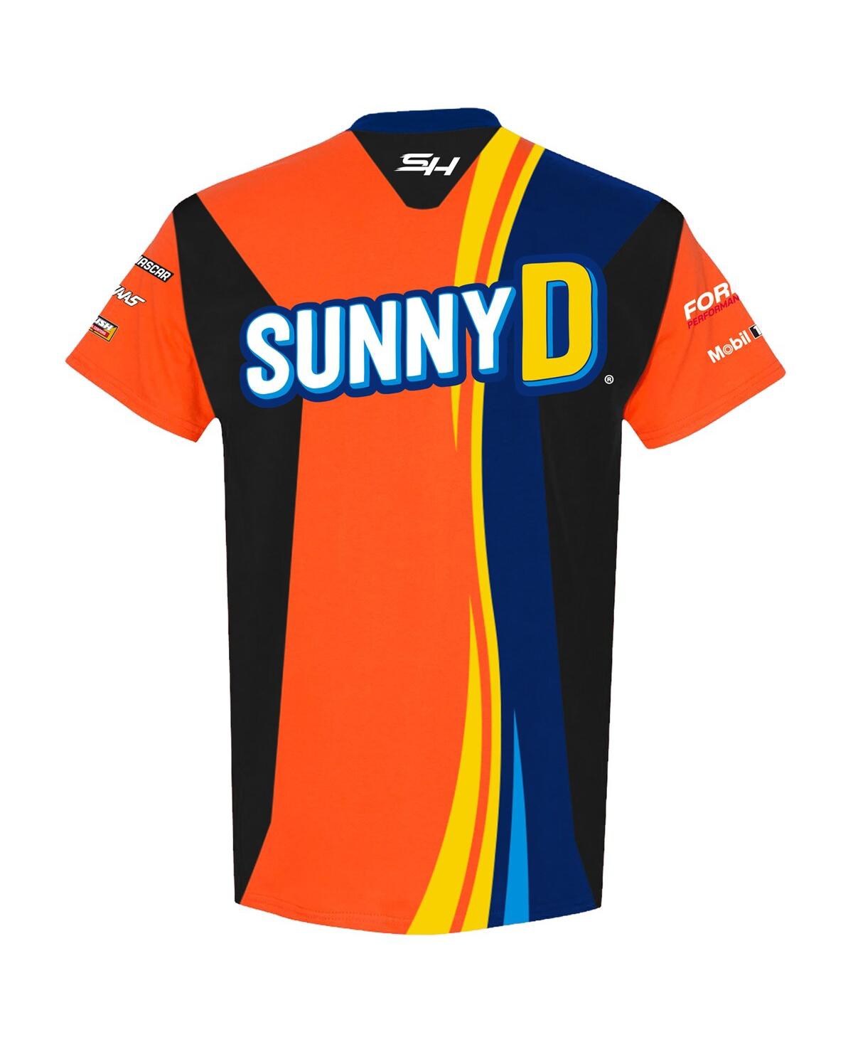 Stewart-Haas Racing Team Collection Men'sBlue Josh Berry SunnyD Uniform T-Shirt - Orange, Blue