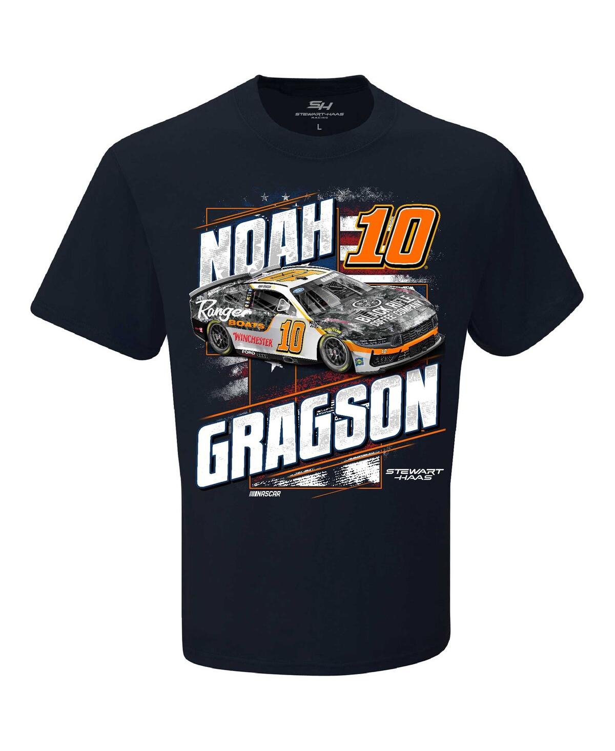 Stewart-Haas Racing Team Collection Men'sNoah Gragson Patriotic T-Shirt - Navy