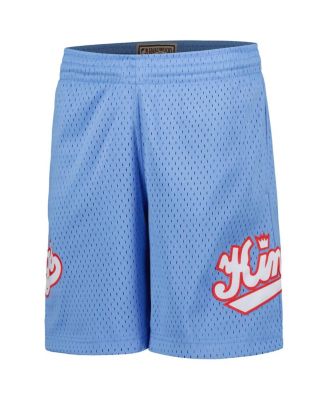 Big Boys and Girls Blue Sacramento Kings Hardwood Classics Swingman Shorts