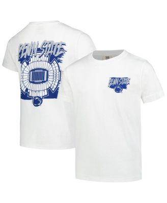 Big Boys and Girls White Penn State Nittany Lions Hyperlocal Comfort Colors T-Shirt