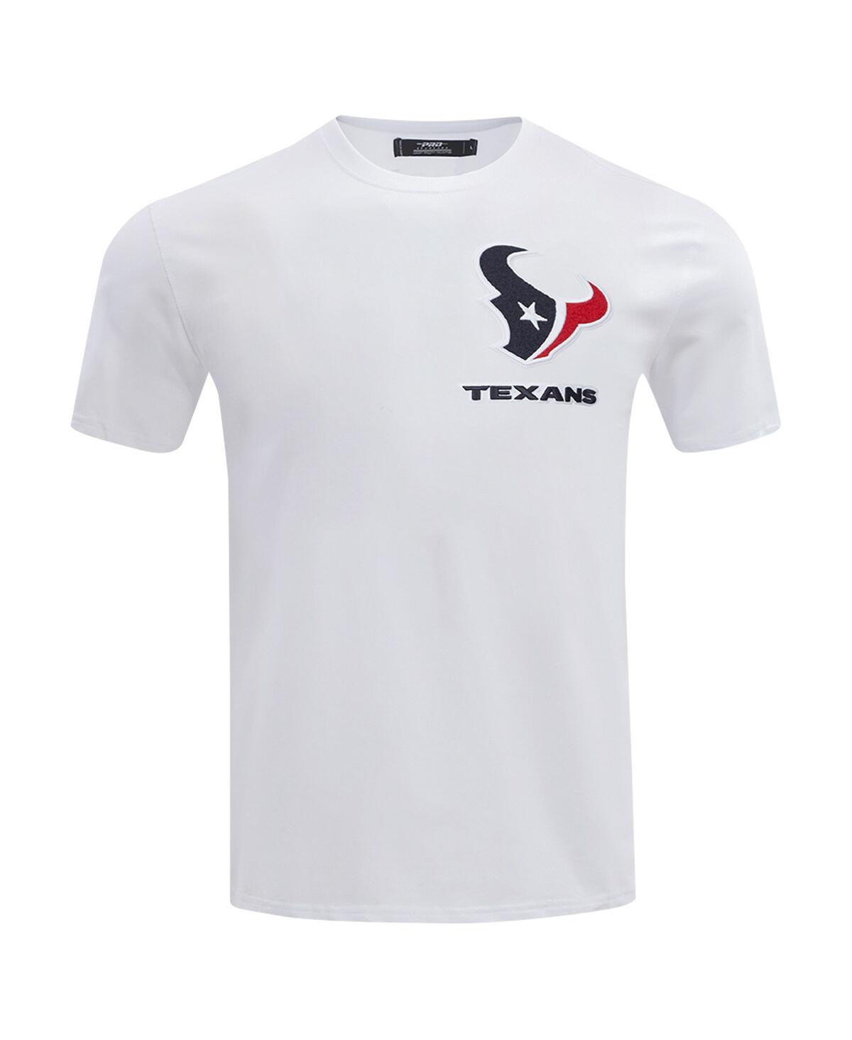 Pro Standard Men s White Houston Texans Team Logo Away T Shirt White Smart Closet