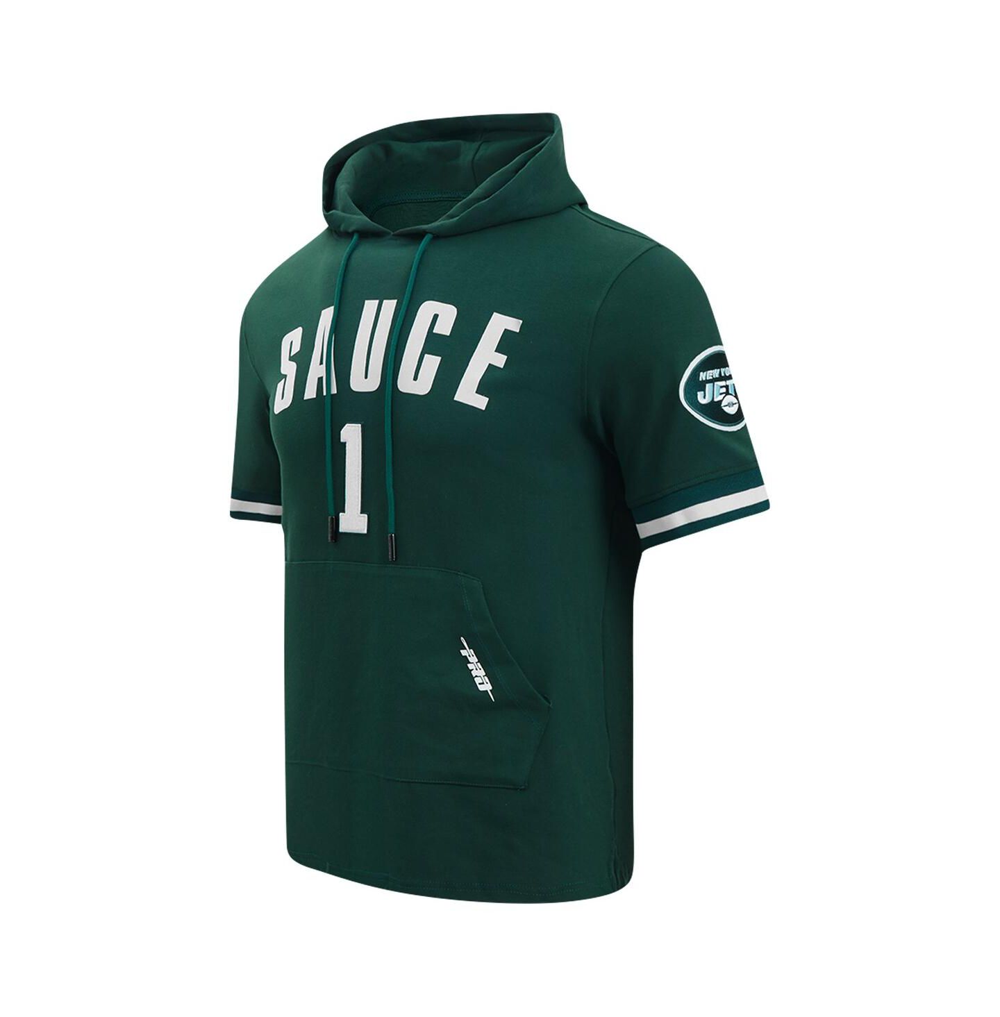 Мужское худи Pro Standard Ahmad Sauce Gardner Green New York Jets Player Name & Number T-Shirt — фото 4