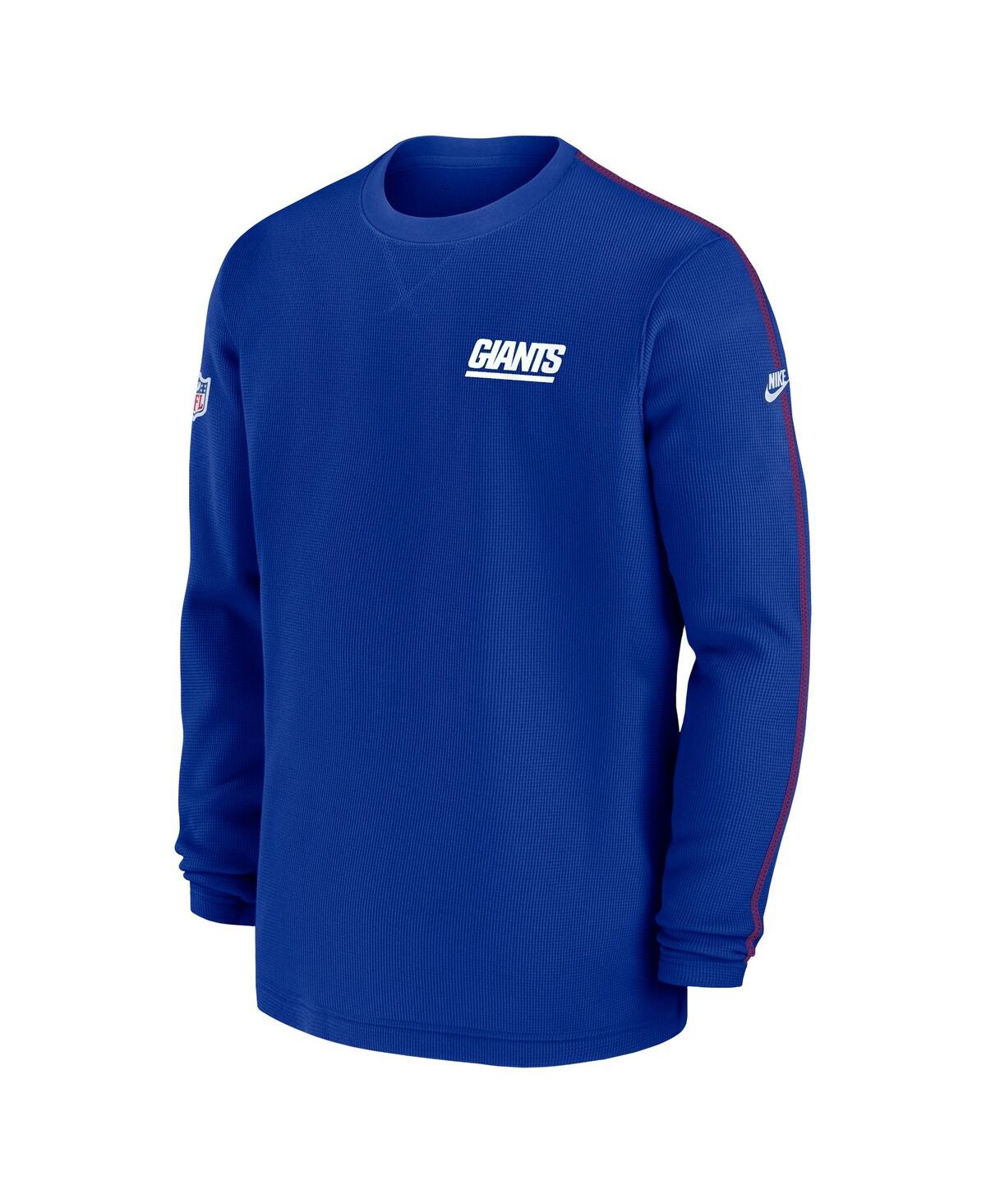 Nike Men'sNew York Giants Alternate Logo Coach Long Sleeve Top - Royal