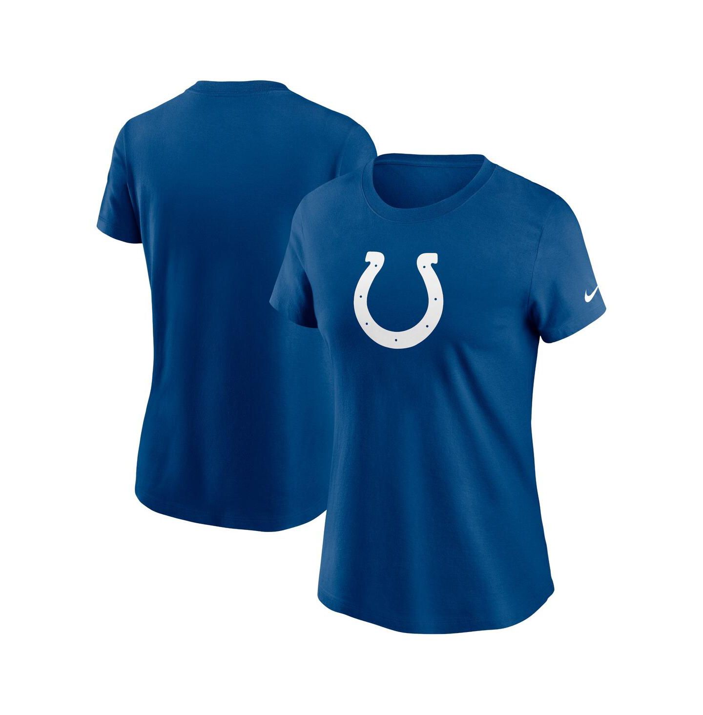 Женская футболка Nike Royal Indianapolis Colts Primary Logo — фото 1