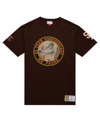 Men's Tony Gwynn Brown San Diego Padres Legends Photo Real T-Shirt