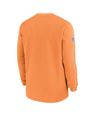 Men's Orange Tampa Bay Buccaneers Alternate Logo Coach Long Sleeve Top