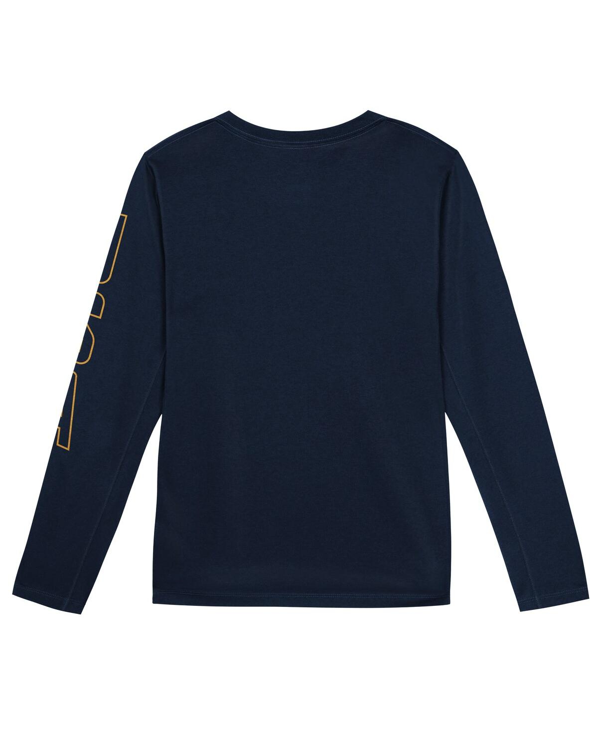 Nike Big Boys and GirlsUsa Basketball Legend Performance Long Sleeve T-Shirt - Navy