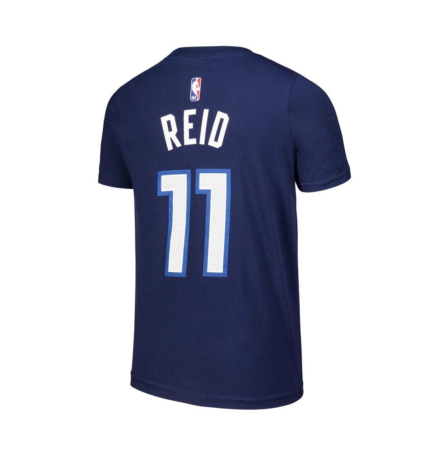 Детская футболка Nike Naz Reid Navy Minnesota Timberwolves Icon Edition Name & Number — фото 3