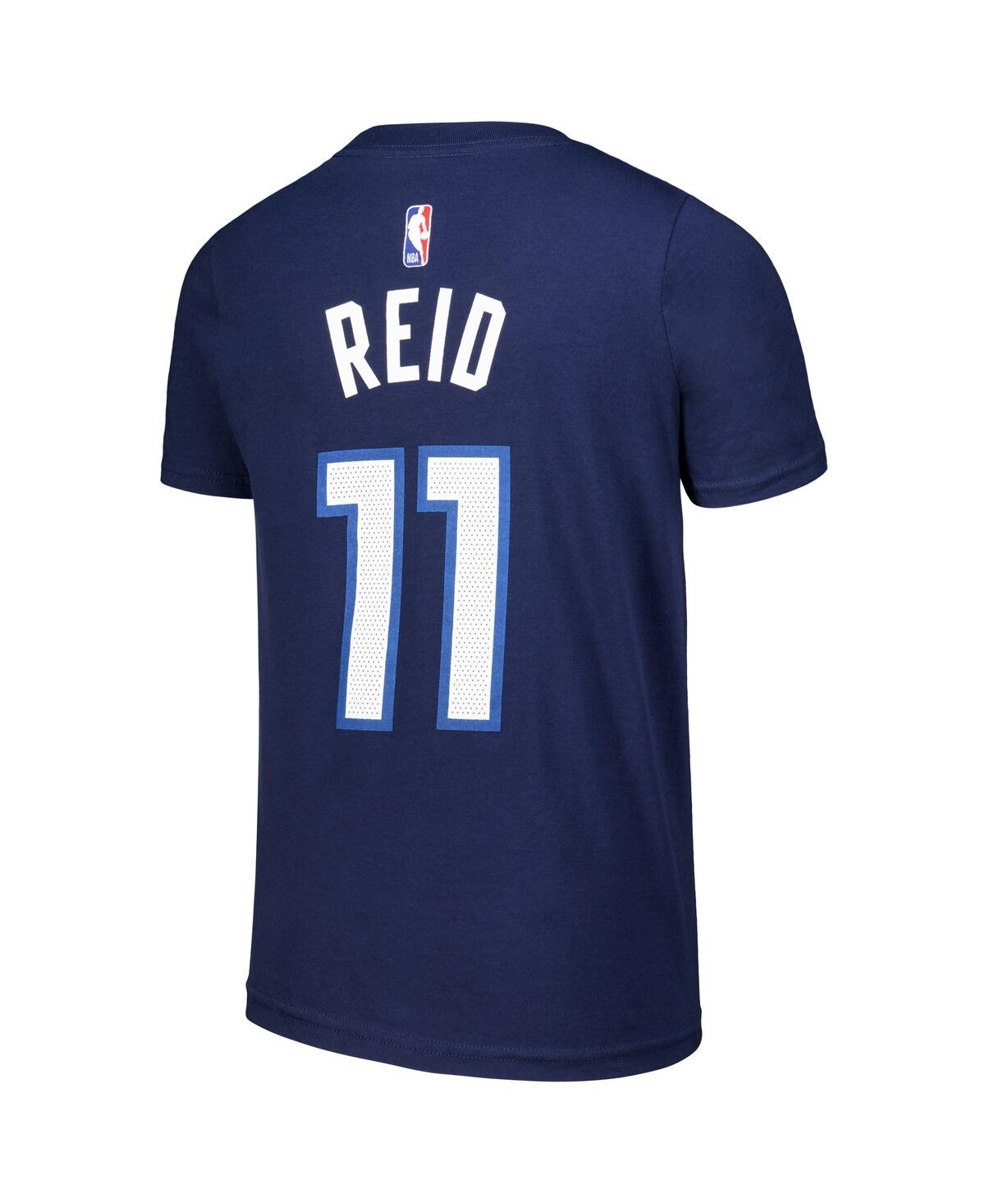 Nike Big Boys And Girls Naz Reid Navy Minnesota Timberwolves Icon Edition Name Number T-shirt In Navy