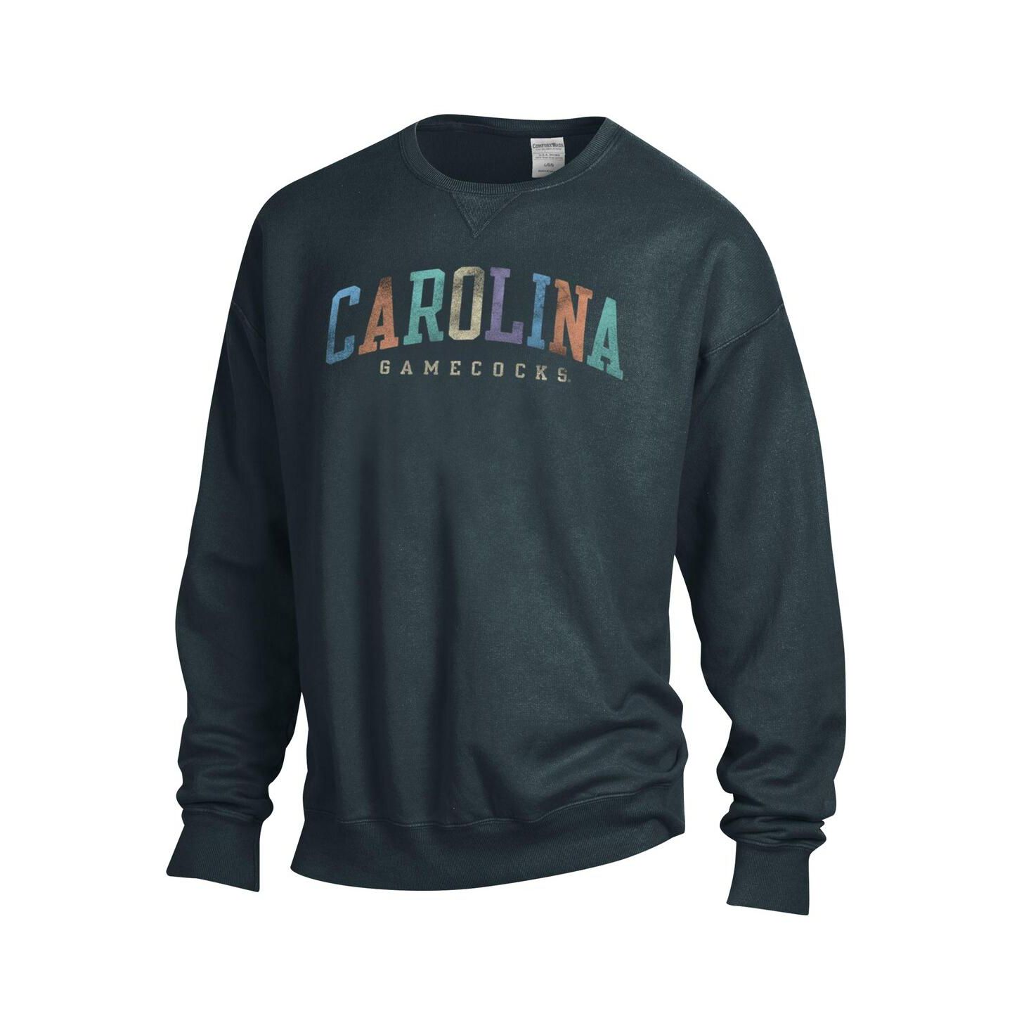 Толстовка Comfortwash Gray South Carolina Gamecocks Oversized Pullover — фото 2