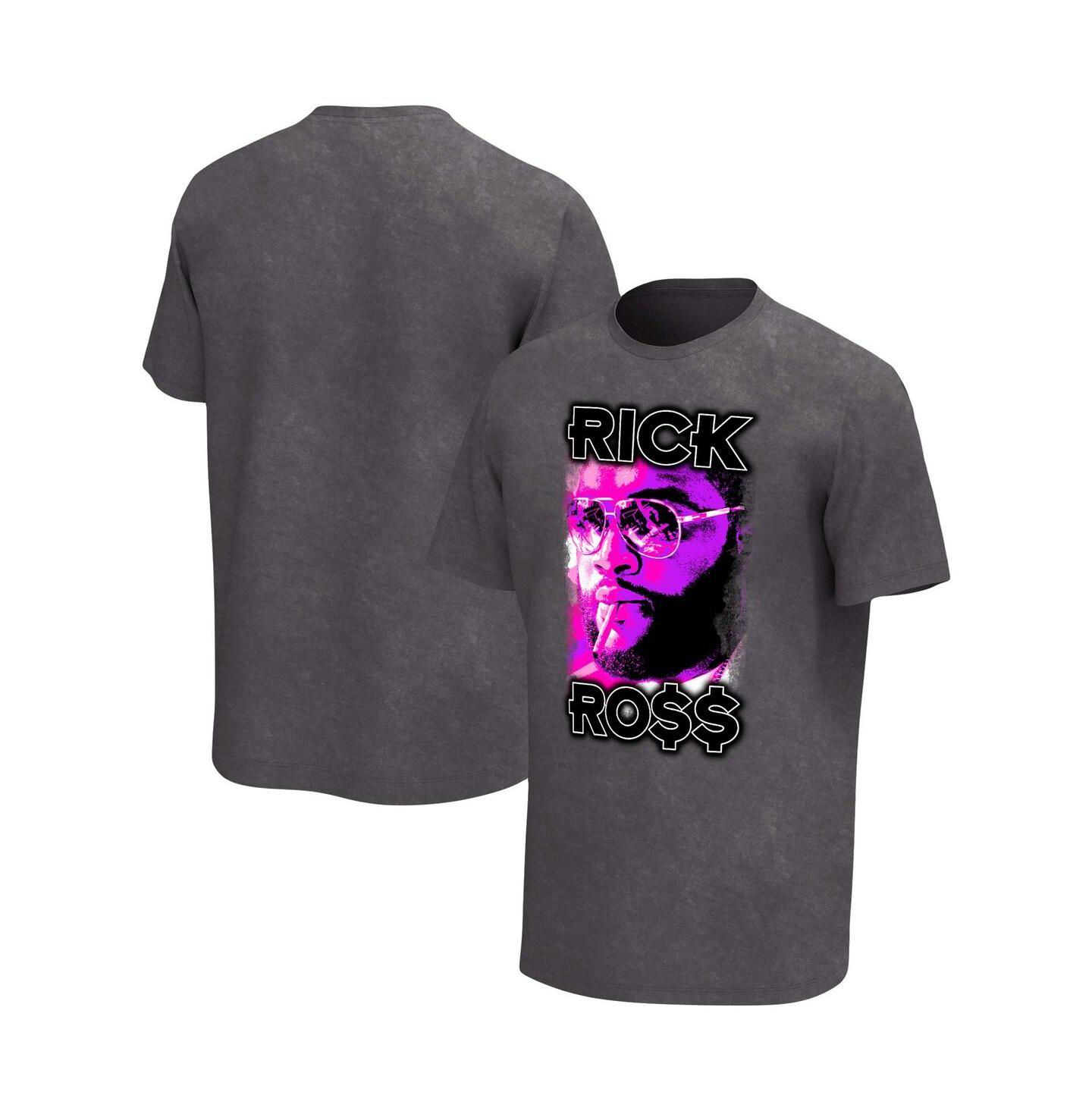 Мужская футболка Philcos Black Rick Ross Smoking Washed Graphic — фото 1