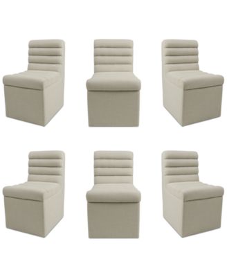 Clave 6-Pc. Dining Chair Set, Created for Macy's