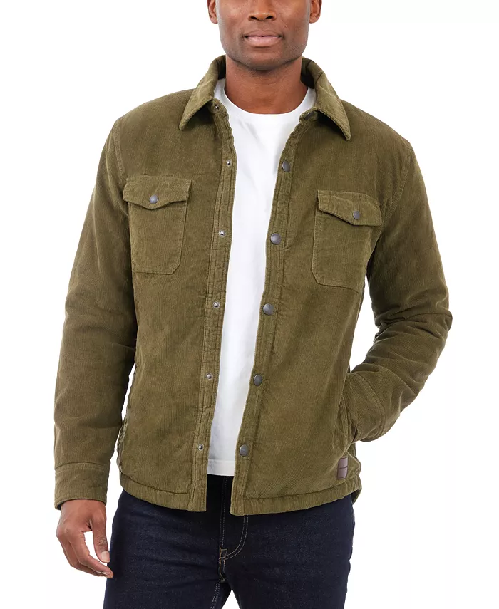 Men's Corduroy Shirt Jacket - thumbnail 9