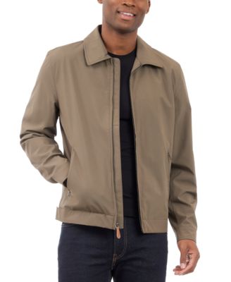 Men's Hipster Stretch Water-Resistant Full-Zip Jacket 