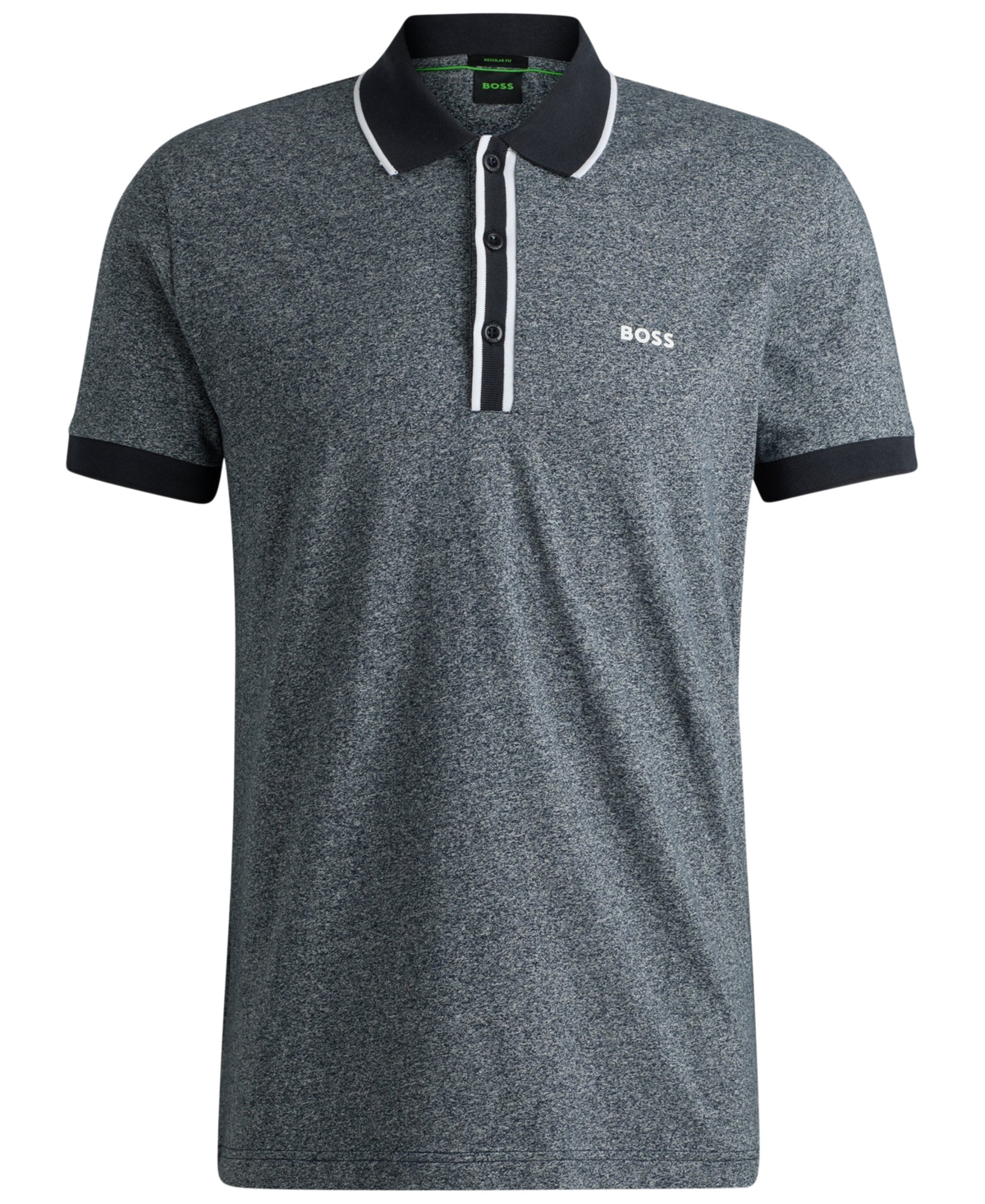 Boss by Hugo Boss Men's Striped Trim Polo Shirt