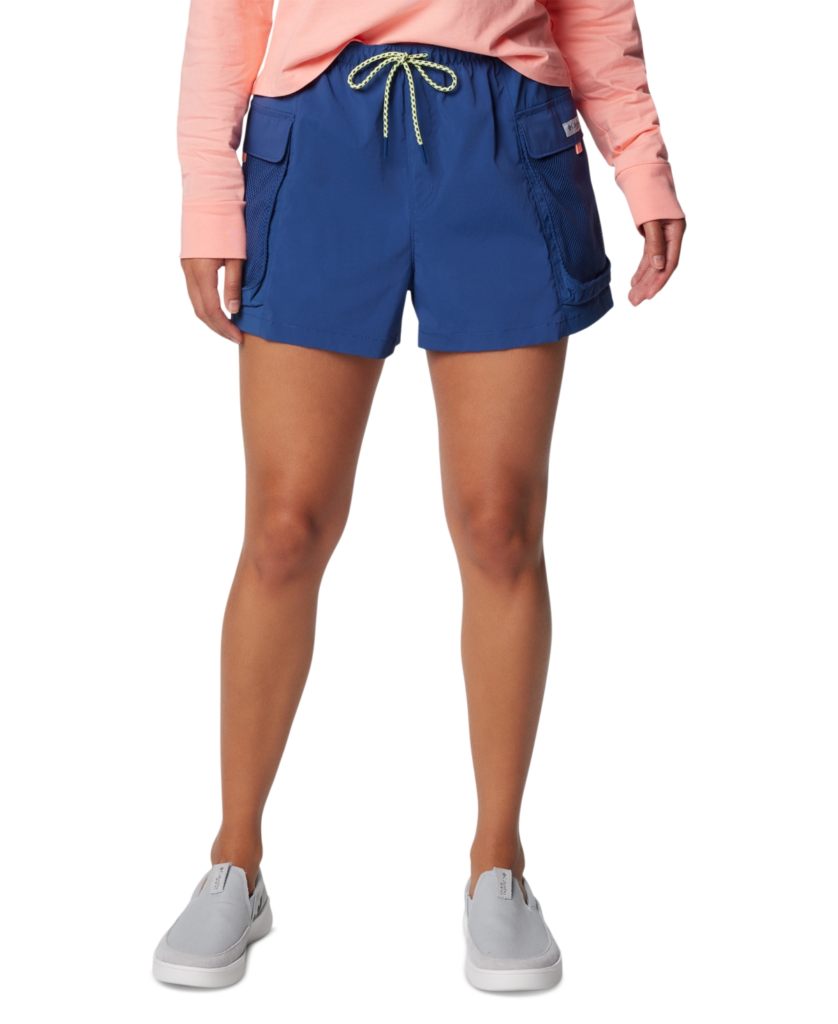 Columbia Women's Pfg Open Water Performance Shorts - Carbon
