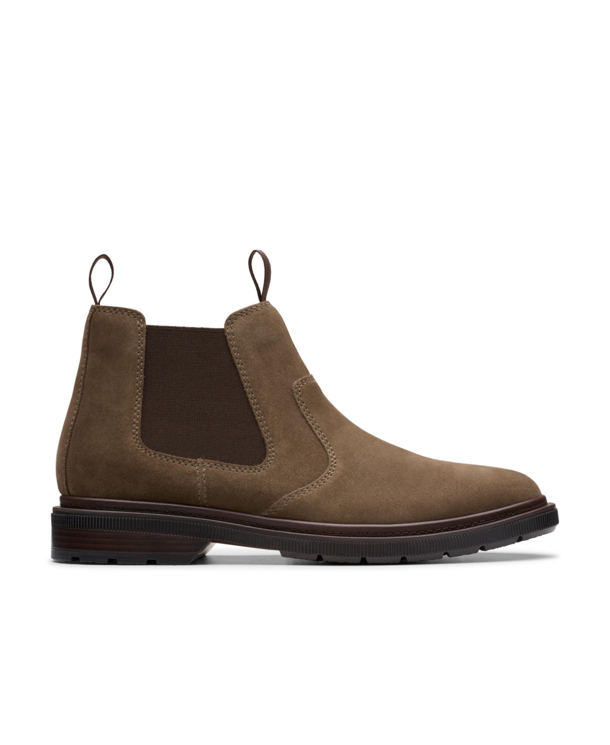 Clarks Collection Men's Burchill Up Boots In Taupe Suede