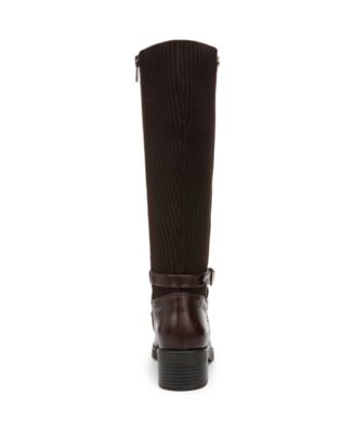 Women's Brittany Wide Calf Knee High Riding Boots