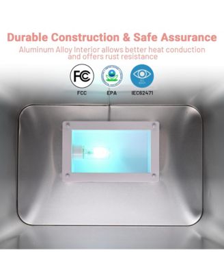 Yescom 8L Pink Towel Warmer Cabinet 2-in-1 Facial Towel Heater Compact Facial Towel Heater With UV Sterilizer Spa Nail Salon