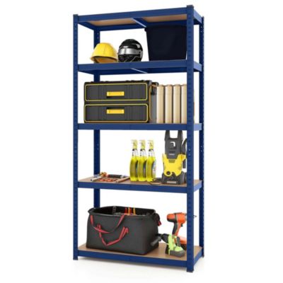 5 Tier Adjustable Garage Shelving Unit with 2000 lbs Max Load for Warehouse
