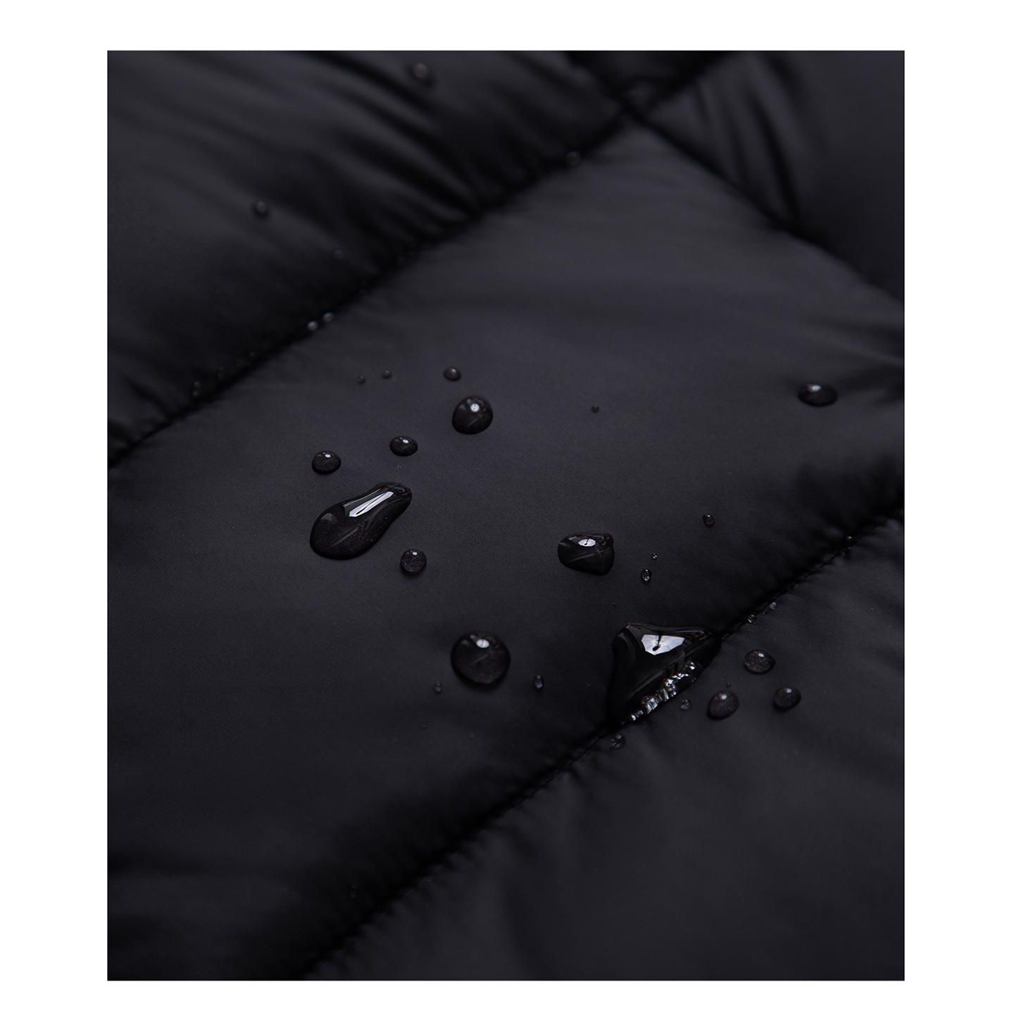 Женский жилет Rokka&Rolla Lightweight Puffer Vest, цвет: Чёрный — фото 11