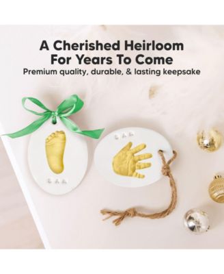 Charm Baby Hand and Footprint Kit, Dog Paw Print Kit, Baby Handprint Ornament Kit for Newborn, Babies, Boys, Girls