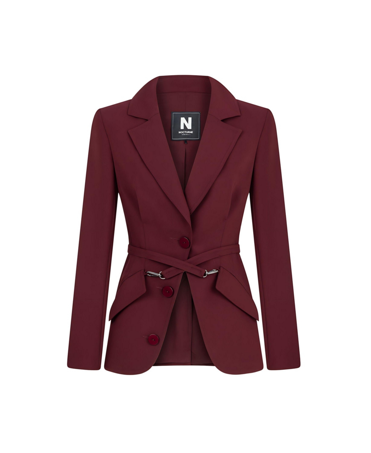 Nocturne Women's Belted Blazer Jacket