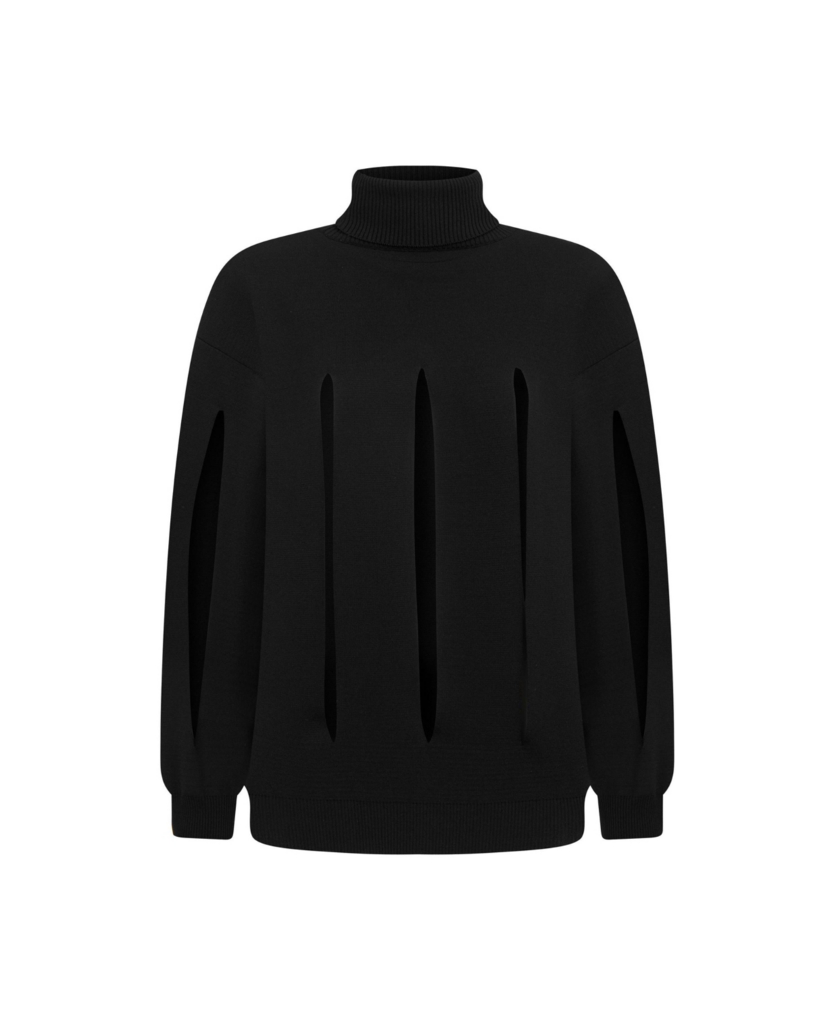 Nocturne Women's Knitted Sweater with Cut-Out Detail