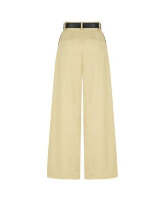 Women's High Waist Pleated Pants