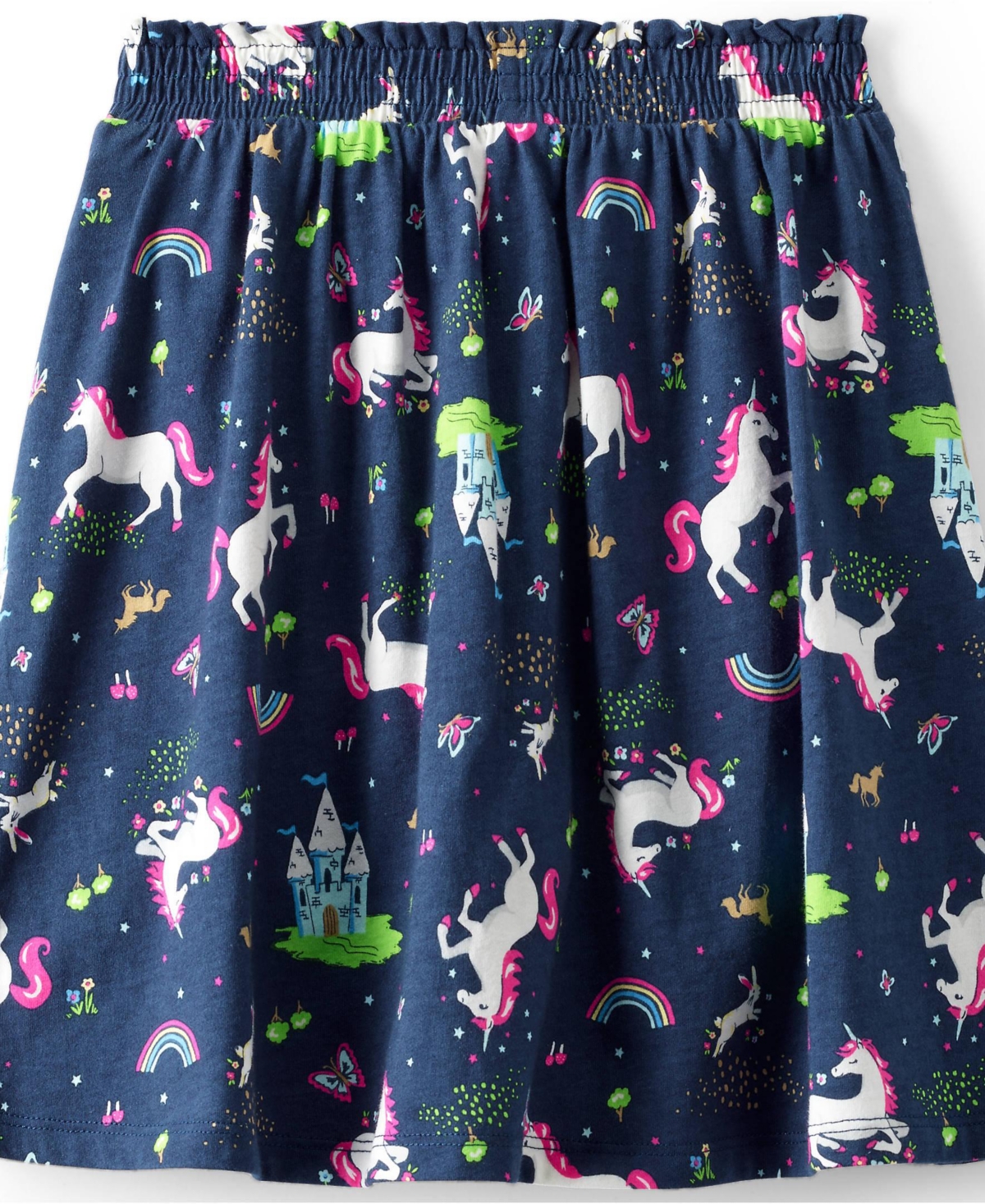 Lands' End Big Girls Plus Smocked Skort