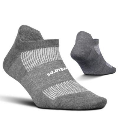 Men's High Performance Ultra Light Ankle Sock - No Show Socks for Women and Men with Heel Tab