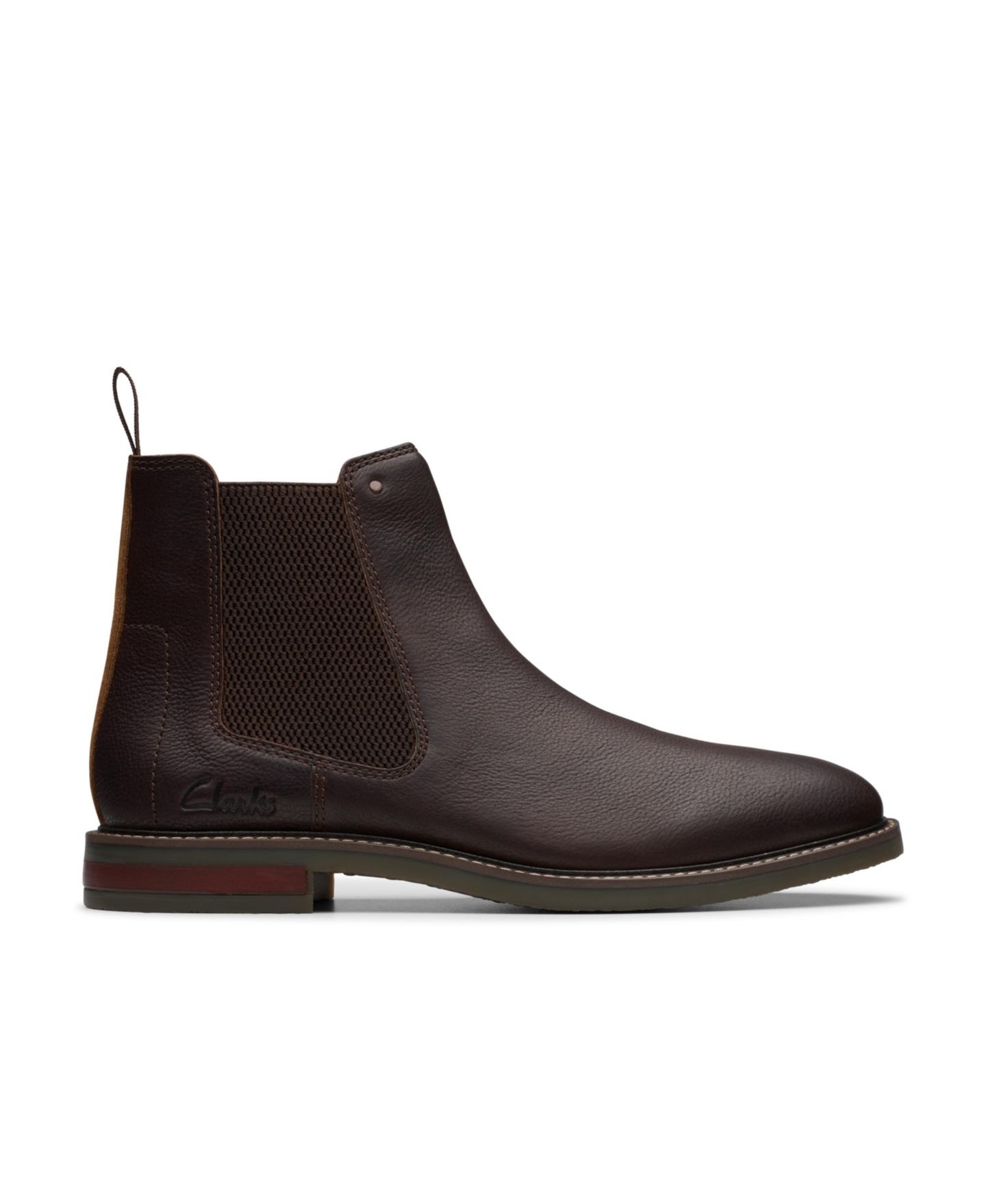 Мужские ботинки Clarks Collection Jaxen Easy, цвет: Чёрный кожаный — фото 11