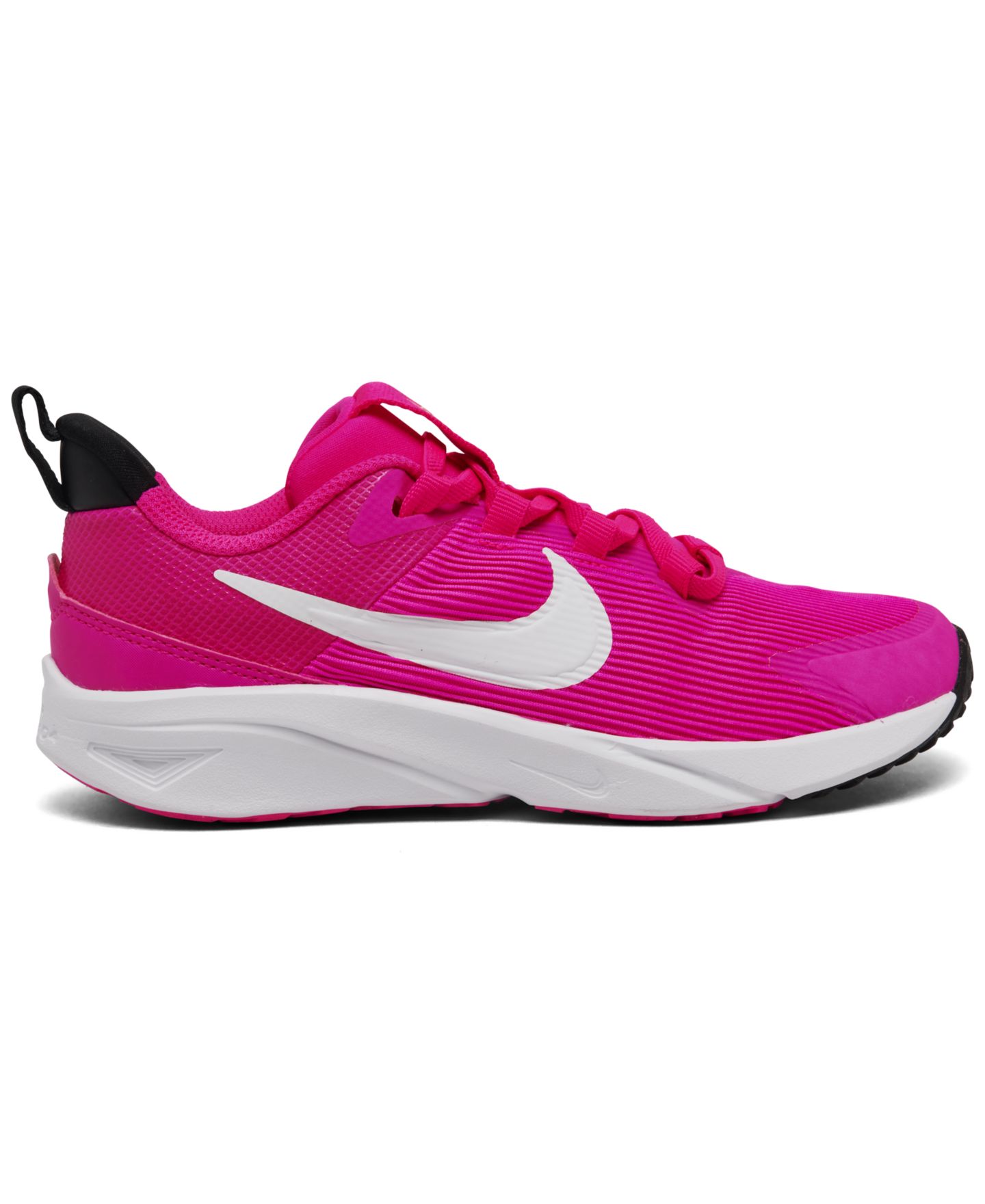 Кроссовки Nike Star Runner 4 Sneakers from Finish Line для девочек, цвет: Розовый / Белый — фото 6