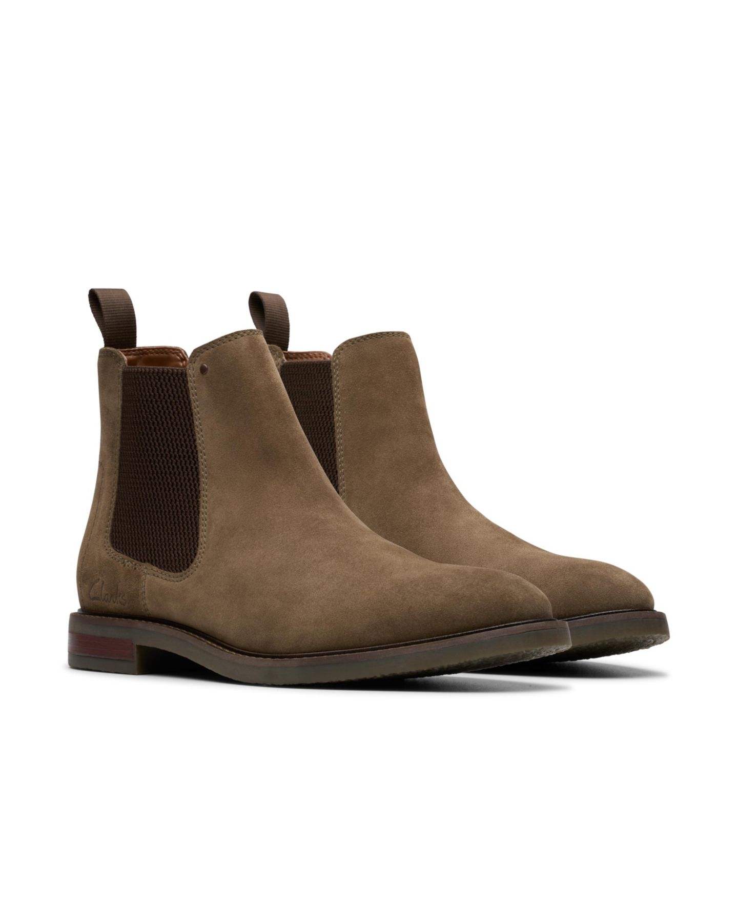 Мужские ботинки Clarks Collection Jaxen Easy, цвет: Чёрный кожаный — фото 8