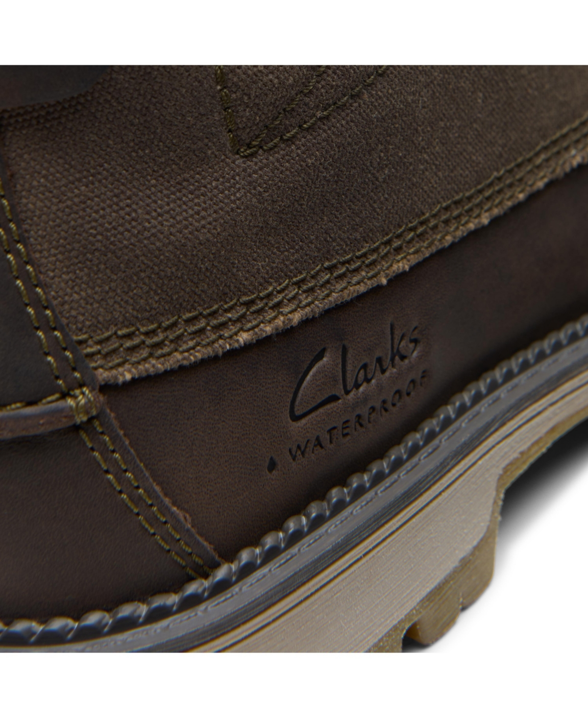 Clarks Collection Men's Maplewalk Moc Boots In Brown Leather