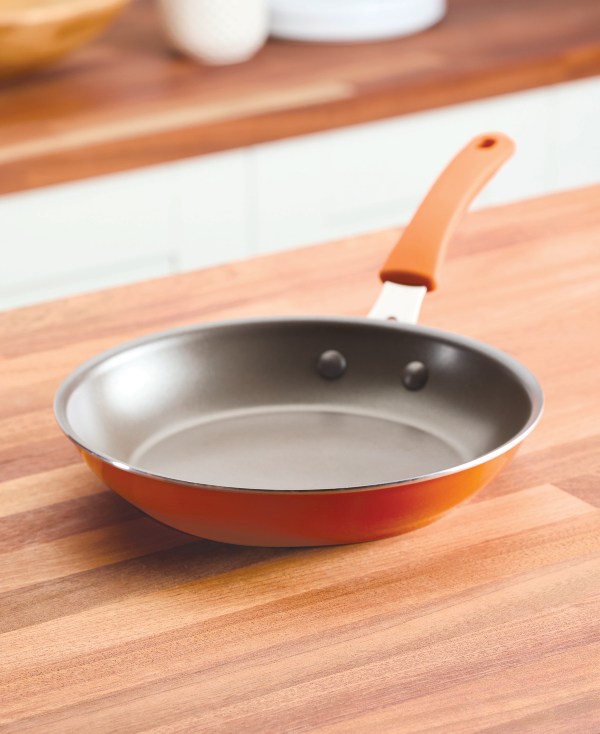 Rachael Ray Cook + Create 10" Nonstick Frying Pan In Orange
