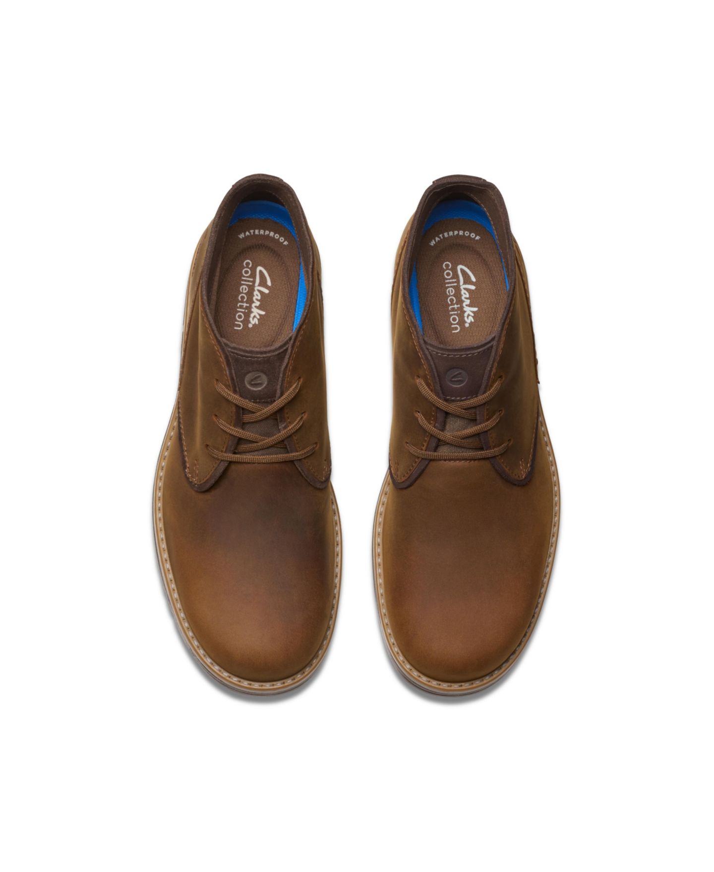 Мужские ботинки Clarks Collection Morris Peak, цвет: Кожаный — фото 2