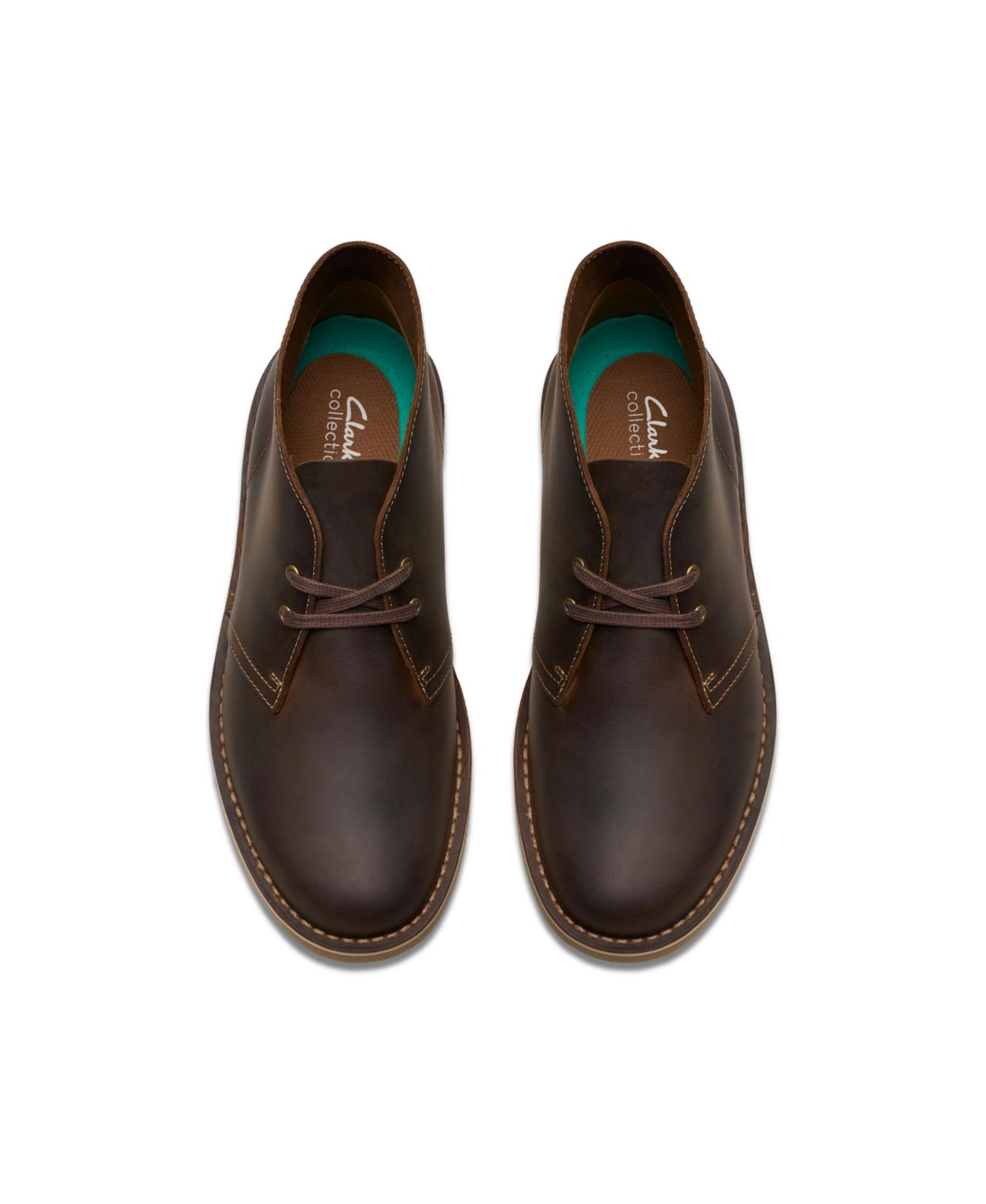 Мужские ботинки Clarks Collection Shepton, цвет: Кожаный — фото 2