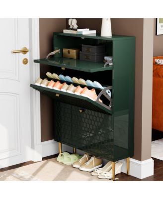 24 Pair MDF Shoe Cabinet