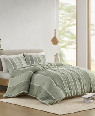 Striped Shay 3-Pc. Comforter Set, King/California King