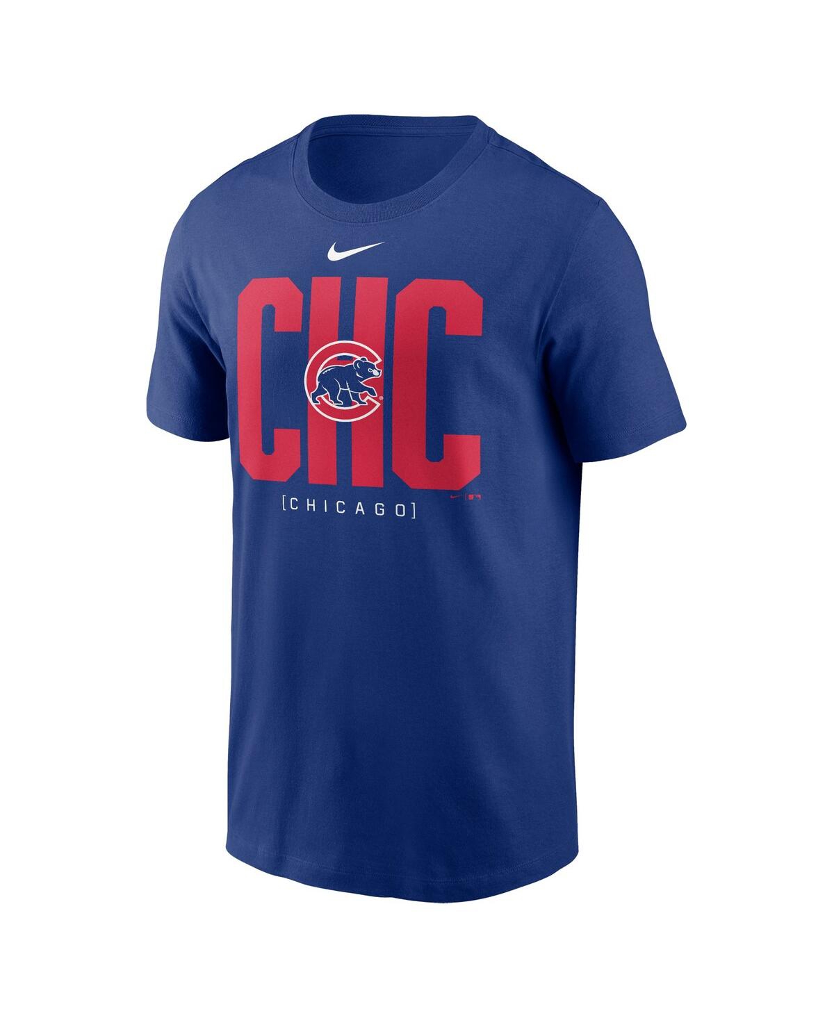 Nike Men'sChicago Cubs Scoreboard T-Shirt - Royal