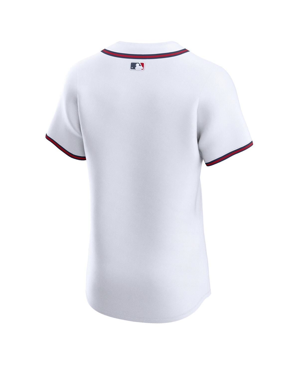 Nike Men'sAtlanta Braves Home Elite Jersey - White