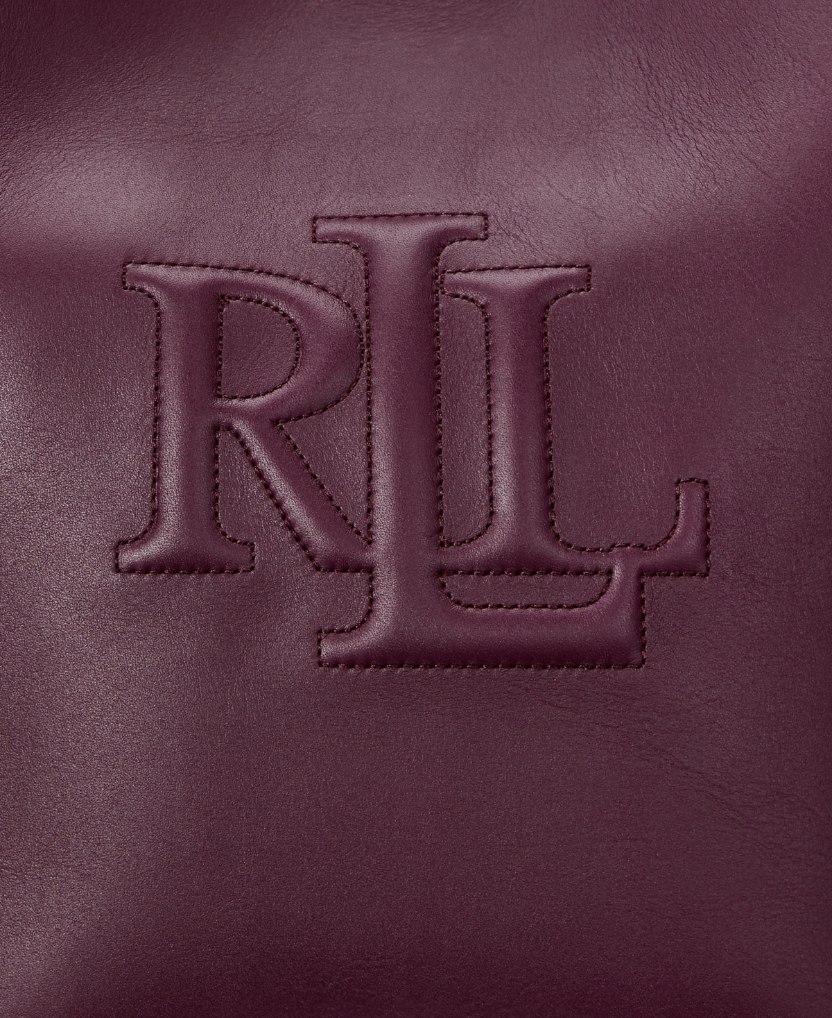 Lauren Ralph Lauren Leather Medium Witley Bucket Bag