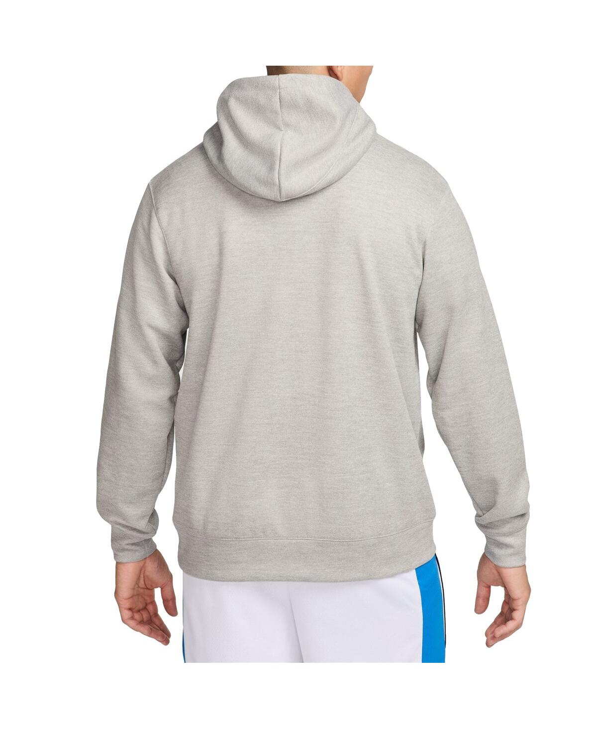 Nike Men'sGreece Basketball 224 Summer Authentic Practice Club Pullover Hoodie - Gray