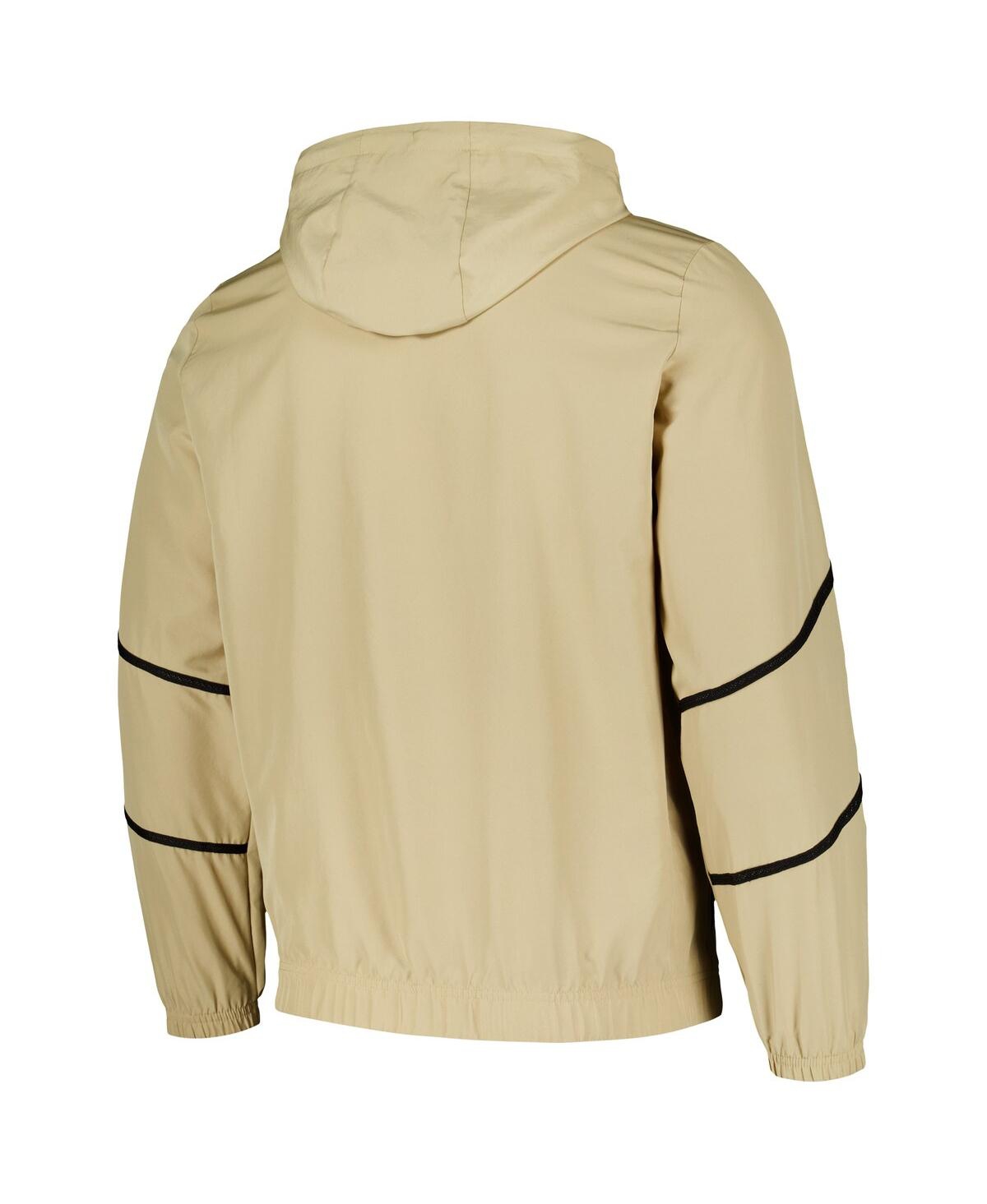 Puma Men'sAc Milan 2024/25 Pre-Match Anthem dryCELL Full-Zip Hoodie Jacket - Tan