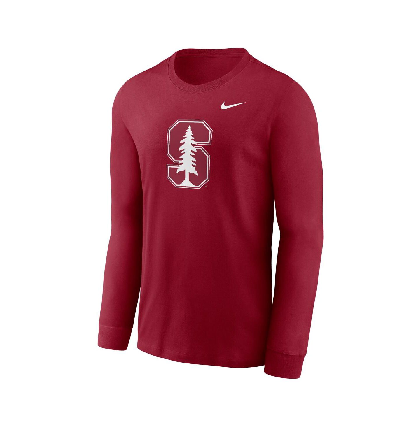 Мужская футболка Nike Cardinal Stanford Cardinal Primary Logo Long Sleeve — фото 3